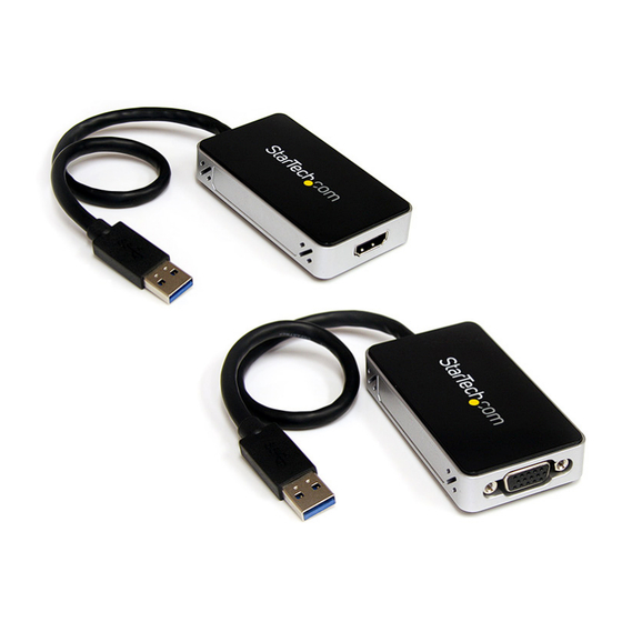 StarTech USB32HDE Guia Del Usuario