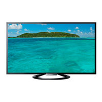 Sony BRAVIA KDL-50W705A Manual