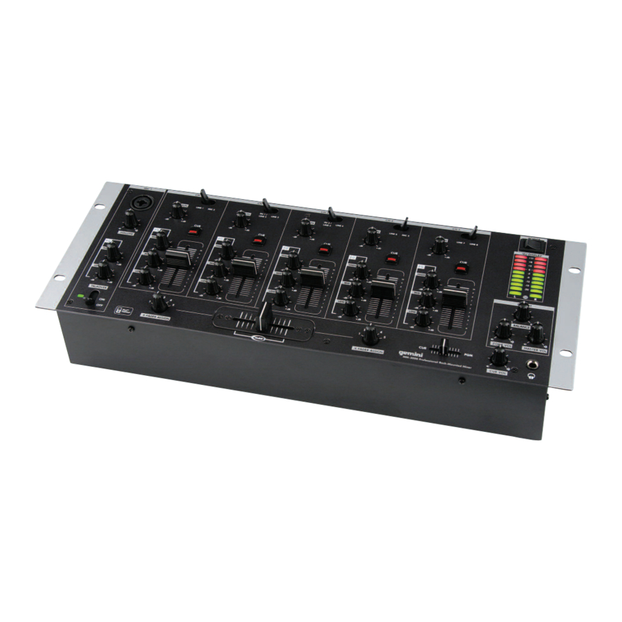 Gemini MM-3000 Manual Del Operador