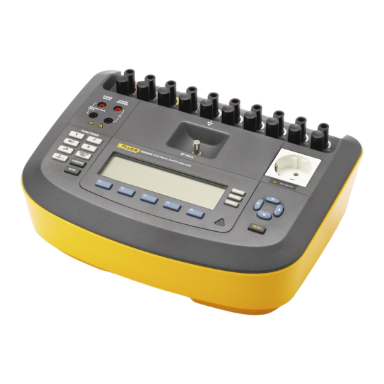 Fluke ESA620 Manual De Funcionamiento Básico