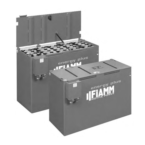 EnerSys Fiamm Motive Power ATEX M103 Instrucciones De Uso