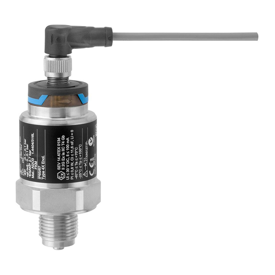 Endress+Hauser Cerabar PMC21 Manual De Instrucciones