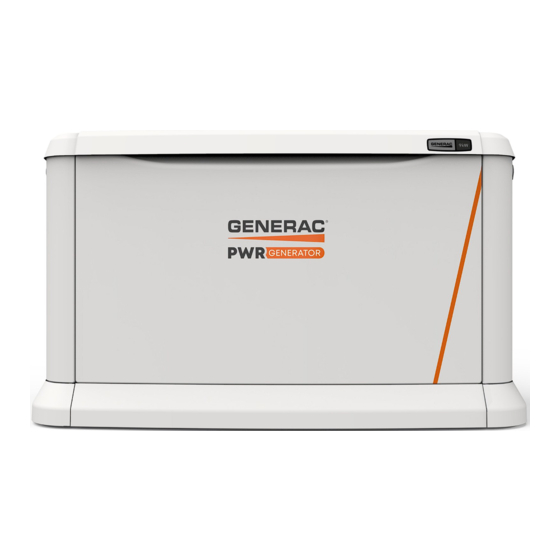 Generac PWRgenerator G0080050 Manual Del Propietário