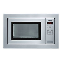 Bosch HMT84M651 Instrucciones De Montaje