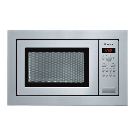 Bosch 2 Serie Instrucciones De Montaje