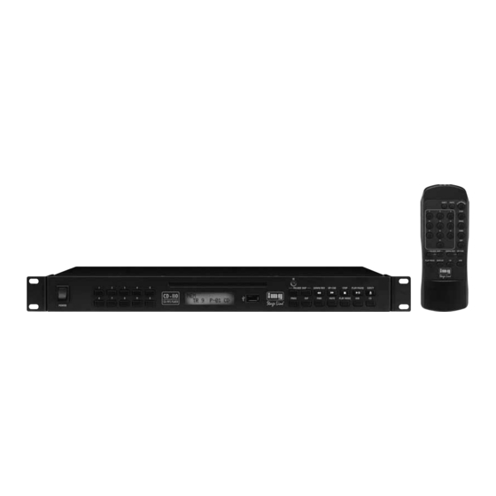 IMG STAGELINE CD-110 Manual De Instrucciones