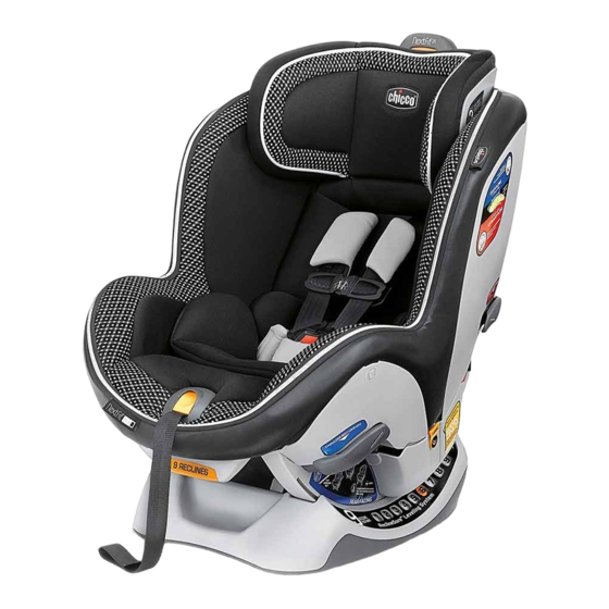 Chicco NextFit ix Manuales