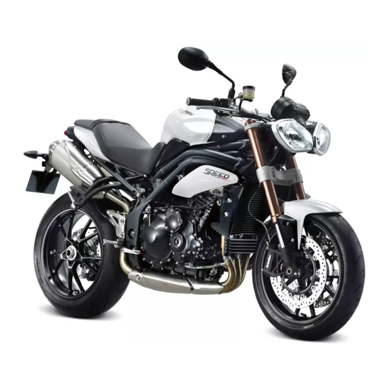 Triumph Speed Triple Manuales