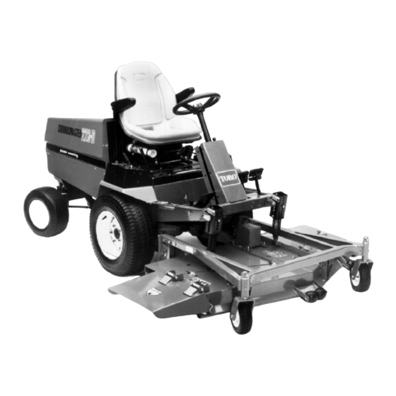 Toro Groundsmaster 200 Manual Del Operador