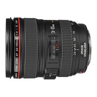 Canon EF24-105mm f/4L IS II USM Instrucciones