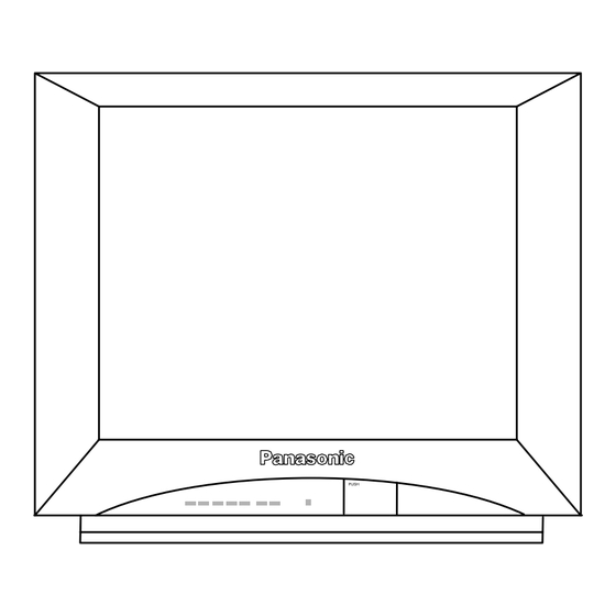 Panasonic CT-27SL33 Instrucciones De Operación