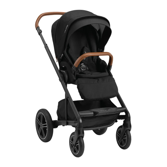 Nuna mixx Manual De Instrucciones