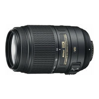 Nikon AF-S DX NIKKOR 55-300mm f/4.5-5.6G ED VR Manual Del Usuario