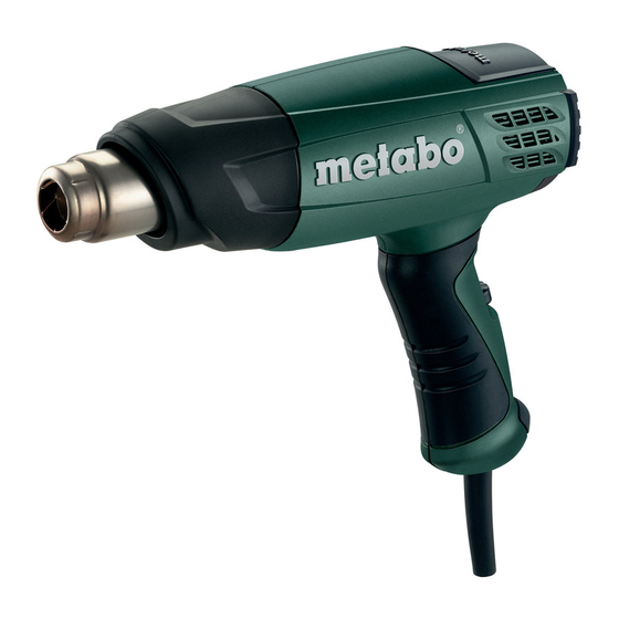 Metabo H 16-500 Instrucciones De Manejo