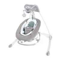 Kids II ingenuity DreamComfort InLighten Cradling Swing & Rocker - Pemberton Manual Del Usuario