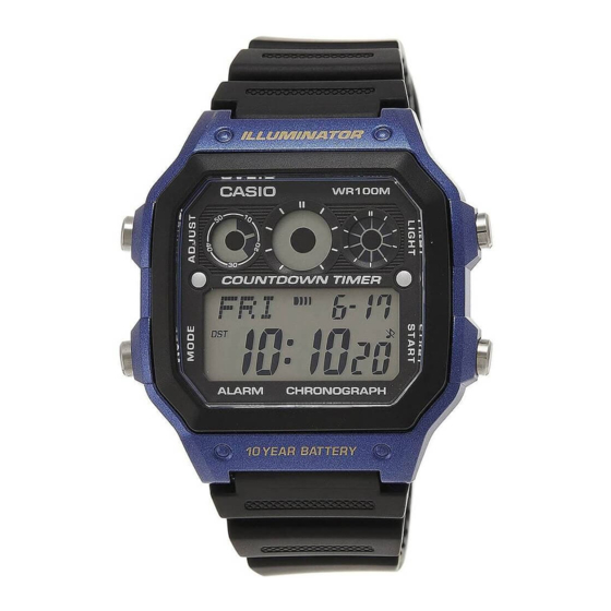 Casio 3426 Guía De Operación
