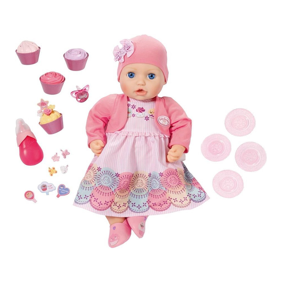 Zapf Creation My First Baby Annabell 794326 Manuales