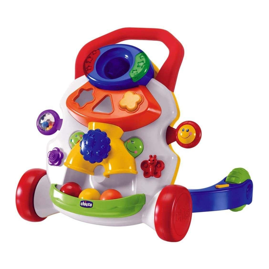 Chicco Baby Steps Activity Walker Manuales