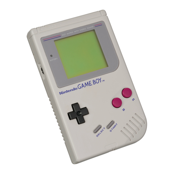 Nintendo Game Boy Precauciones De Seguridad