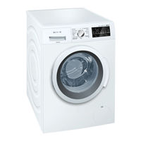 Siemens iQ500 WM14T490ES Instrucciones De Uso Y Montaje