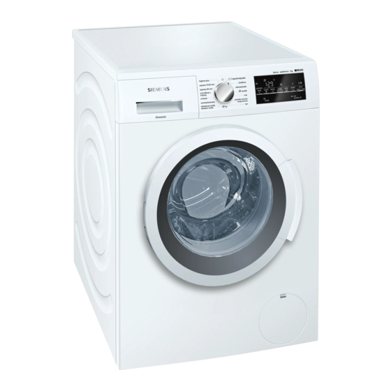 Siemens WM Serie Instrucciones De Uso Y Montaje