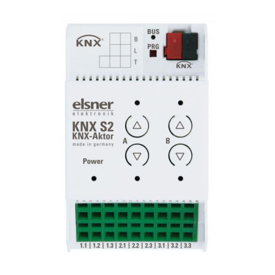elsner elektronik KNX S2 Instalacion Y Ajuste