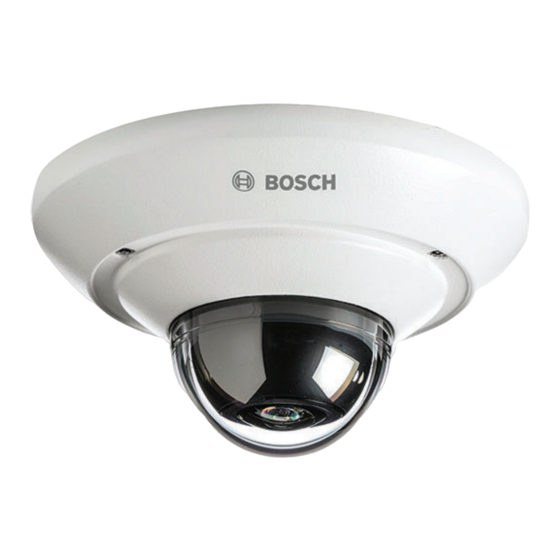 Bosch FLEXIDOME Guia De Inicio Rapido