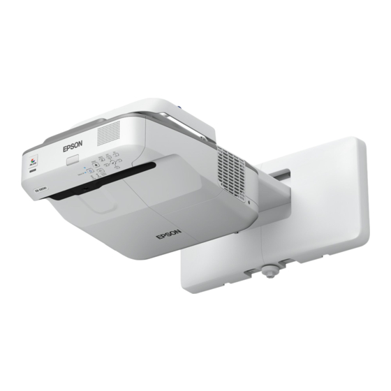 Epson BrightLink 695Wi Guia De Instalacion
