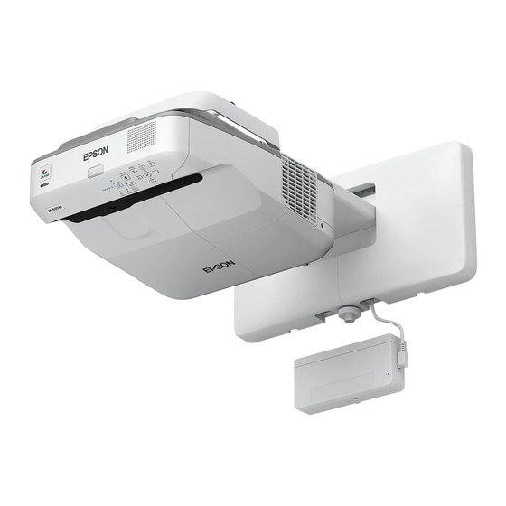 Epson BrightLink 695Wi+ Guia De Instalacion