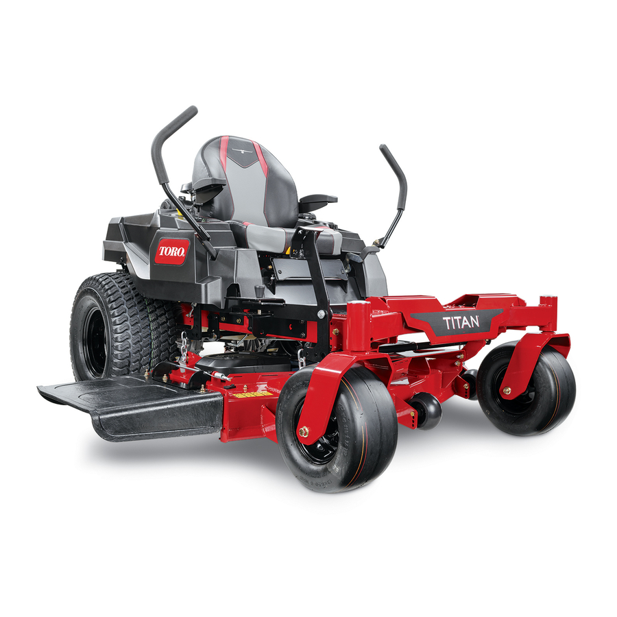 Toro Titan Manual Del Operador