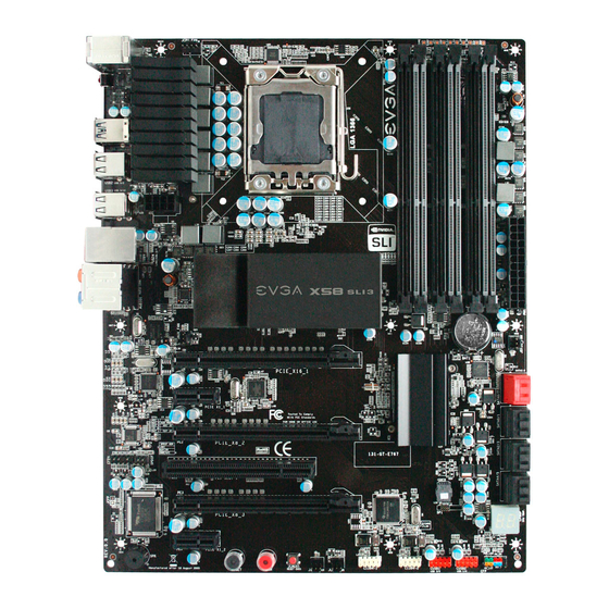 EVGA X58 SLI3 Guía Visual