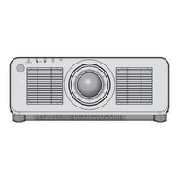 Panasonic PT-RZ120 Instrucciones De Operación