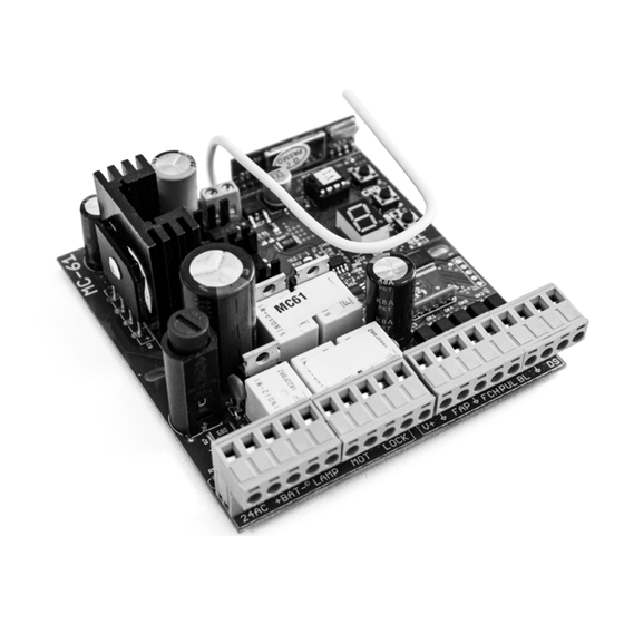 Motorline professional MC61SE Manuales