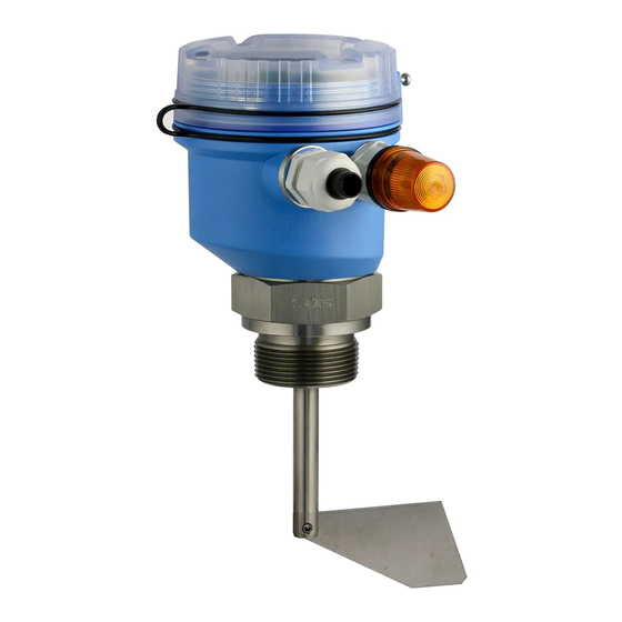 Endress+Hauser Soliswitch FTE20 Manual De Instrucciones