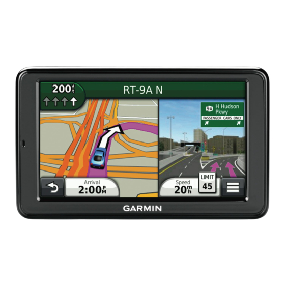 Garmin nüvi 2405 Serie Manual Del Usuario