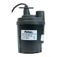 Flotec FPOS1300 Serie Manual Del Usuario