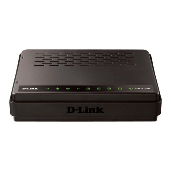 D-Link DSL-2730R Manual Del Usario
