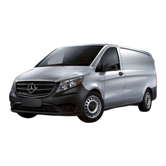 Mercedes-Benz Metris Passenger Van Manual Del Usuario