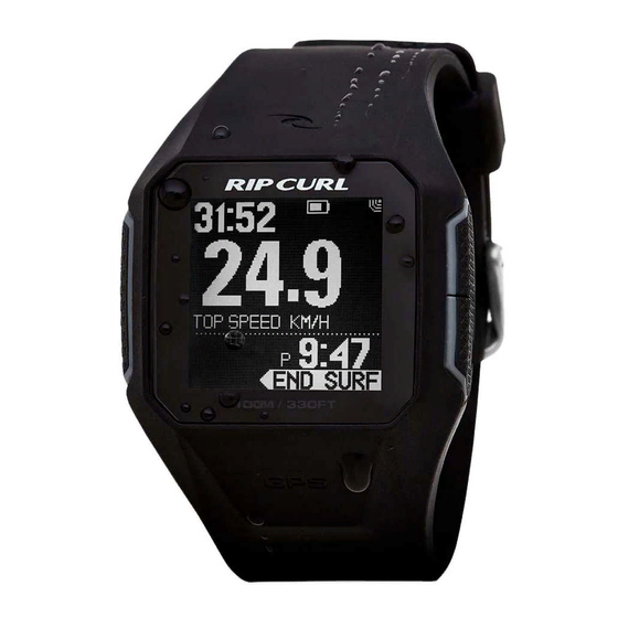 Rip Curl Search GPS Guia De Inicio Rapido