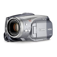 Canon HV20 Manual De Instrucciones