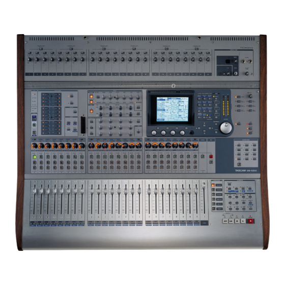 Tascam DM-4800 Manuales