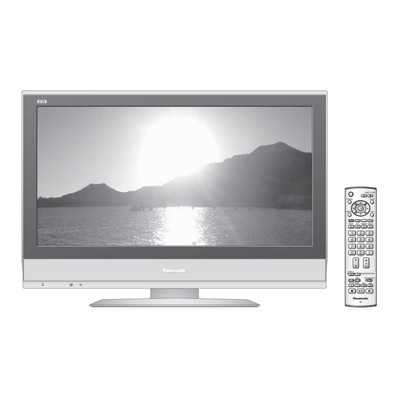 Panasonic Viera TX-26LM70F Manual De Instrucciones