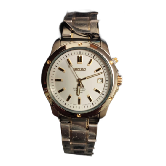 Seiko 6A32 Manual Del Usuario