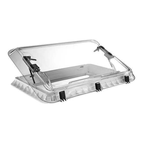 Dometic Heki 2 de Luxe Instrucciones De Montaje