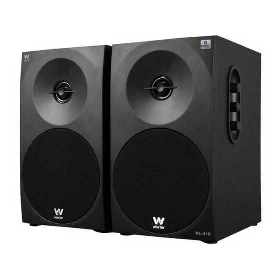 WOXTER Dynamic Line DL-410 Black Manuales