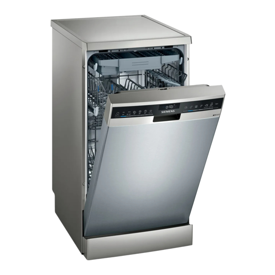 Siemens SR23EI28ME Manual De Usuario