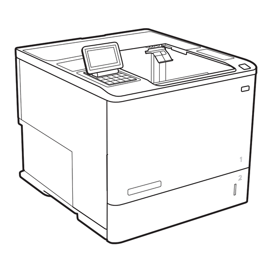 HP LaserJet Enterprise M607 Serie Guia Del Usuario