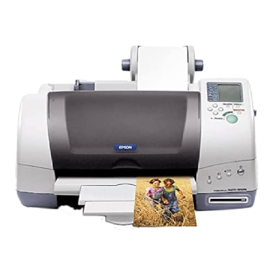 Epson STYLUS PHOTO 785EPX Manual Del Usaurio