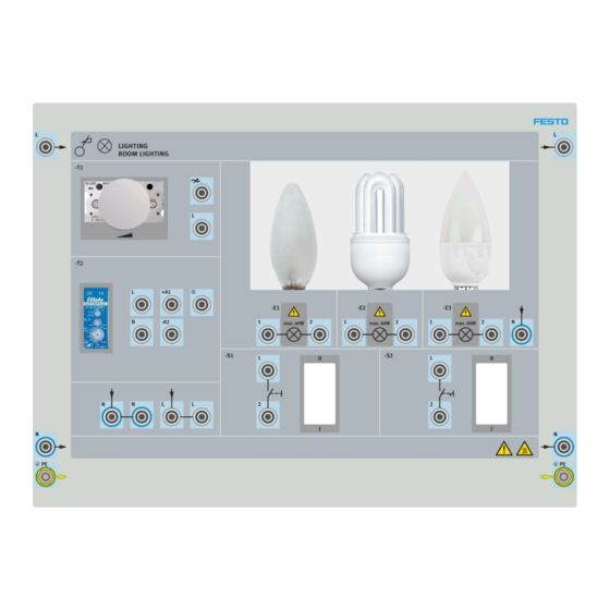 Festo EduTrainer 8064061 Manual Del Usuario