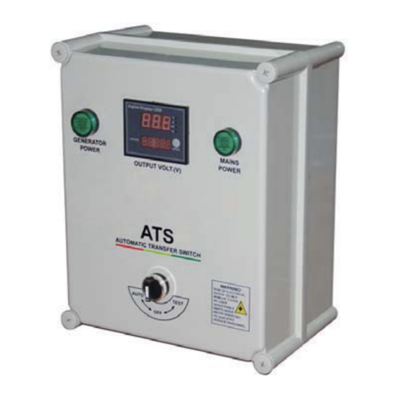 ITC Power ATS12-P Manual Del Usuario